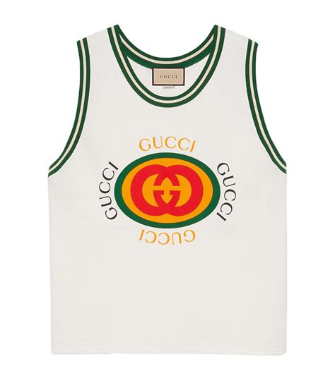 how much for a gucci male black tank top|gucci tank tops online.